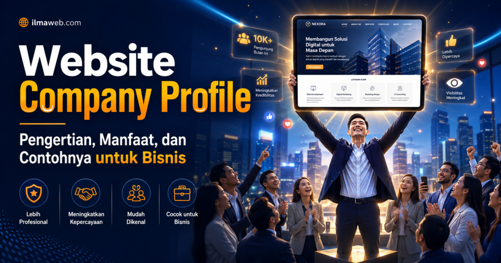 Website Company Profile Pengertian, Manfaat, dan Contohnya untuk Bisnis