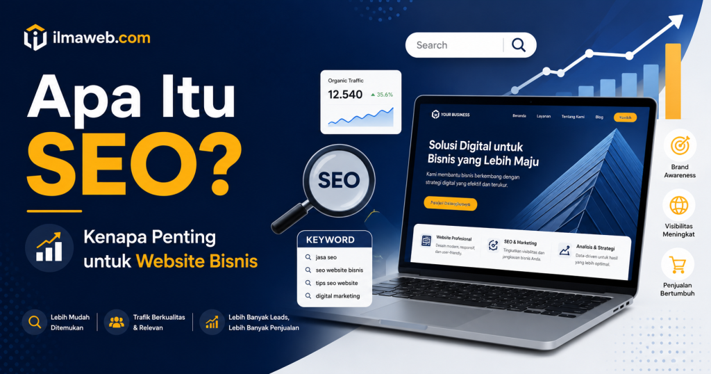 Apa itu SEO untuk website bisnis agar mudah ditemukan Google